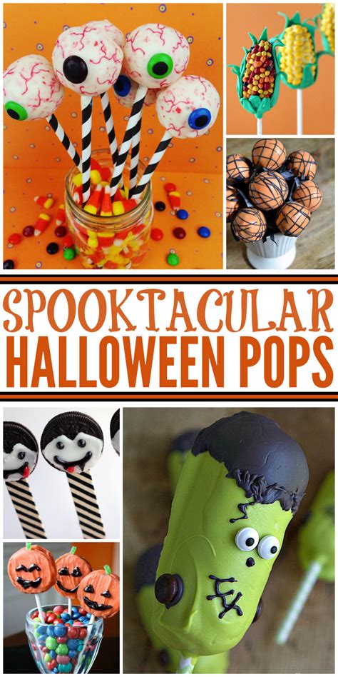 Halloween Desserts Spooktacular Halloween Pops A Spectacled Owl