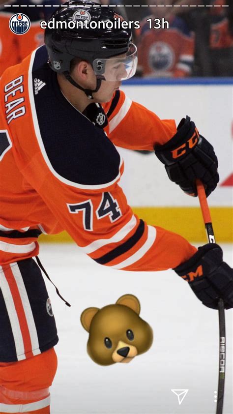 Ethan bear (born june 26, 1997) is a cree canadian professional ice hockey defenceman currently playing for the edmonton oilers in the national hockey league (nhl). Ethan Bear | Edmonton oilers hockey, Oilers hockey ...