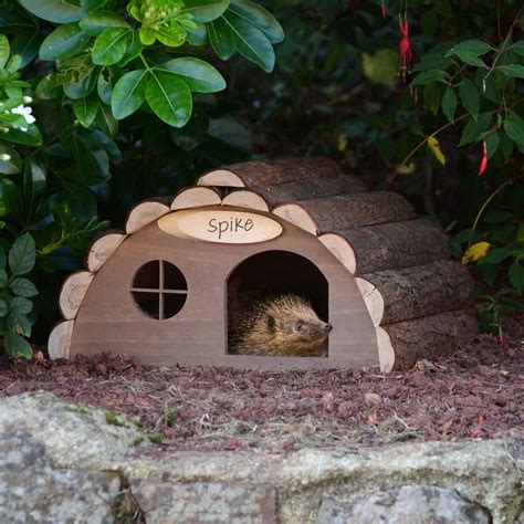 Ckb Ltd Wooden Hedgehog House Outdoor Garden Home