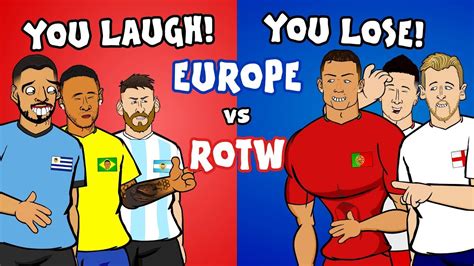 You Laugh You Lose Feat Neymar Messi Ronaldo And Harry Kane