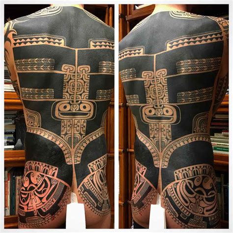 Maori Back Tattoo Best Tattoo Ideas Gallery