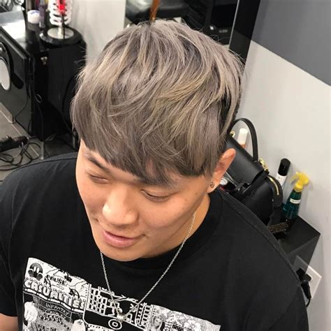 If the hair is too dark then the colour may not #3: Ash Grey Hairstyle For Men
