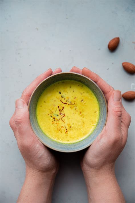 Turmeric Almond Milk A Beautiful Plate