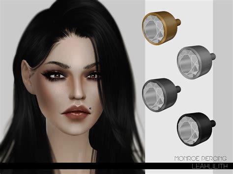 Leahlillith Monroe Piercing Download Sims 4 Emily Cc Finds