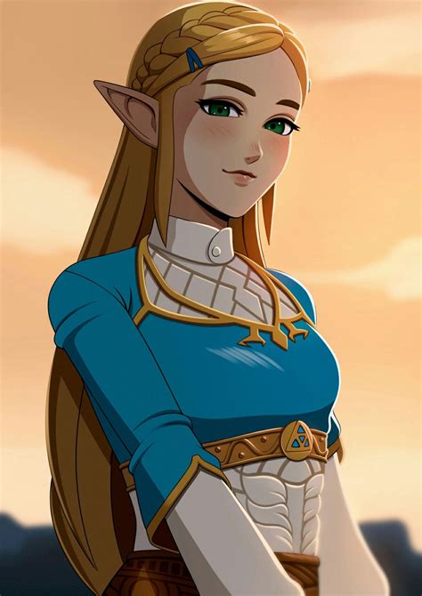 Legend Of Zelda Breath Of The Wild Art Princess Zelda The Legend Of