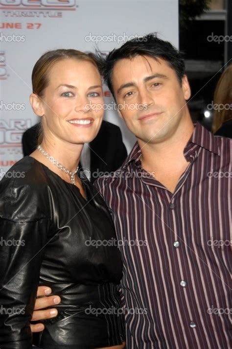 Matt Leblanc And Wife Melissa Mcknight Stock Editorial Photo © S