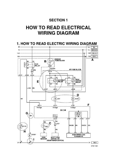 Como Leer Un Diagrama Electrico Power Supply Fuse Electrical