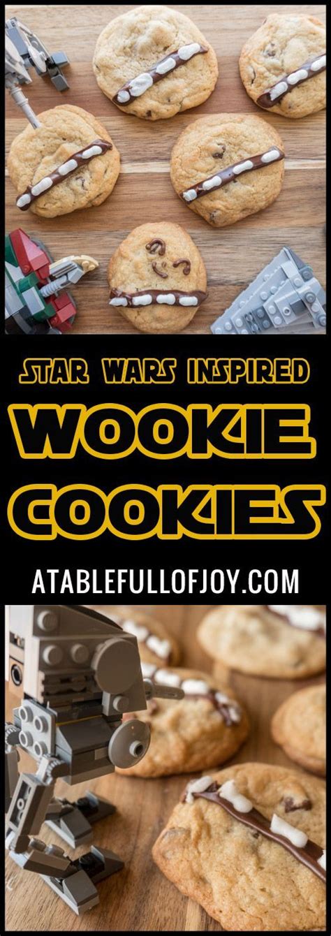 Wookie Cookies A Fun Star Wars Themed Chocolate Chip Cookie Starwars