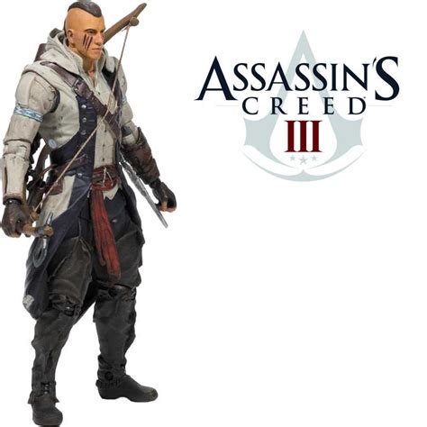 McFarlane Assassins Creed III Connor With Mohawk Action Figure Arte