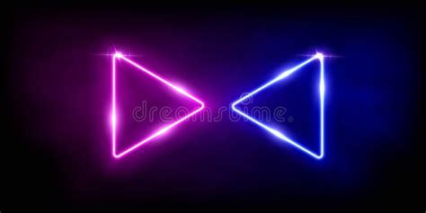 Neon Pink And Blue Background