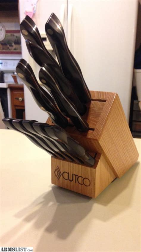 Cutco knives generally try to sell their knives directly by their salesperson. ARMSLIST - For Sale: Cutco Essentials + 5 Set with Block ...