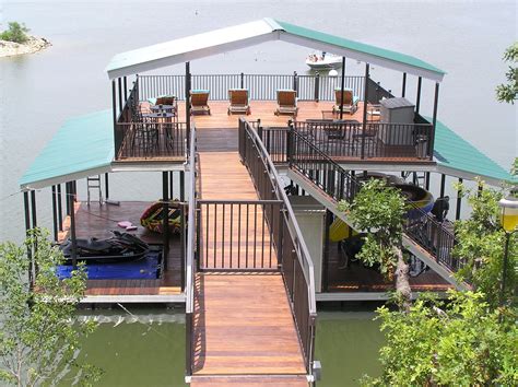 Gimme Custom Multi Slip Aluminum Floating Dock With Sun Deck And