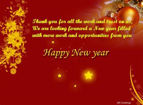 Business New Year Messages