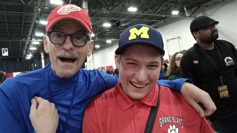 i finally met rob paulsen motor city comic con 2018 youtube