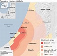 Israel-Gaza violence in maps - BBC News