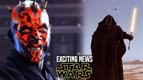 Star Wars Darth Maul Exciting News And More Future Of Star Wars Youtube