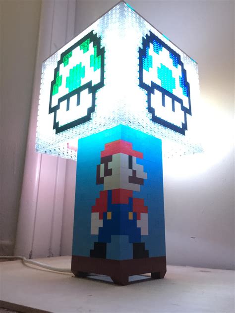 Mario Lego Lamp Rlego