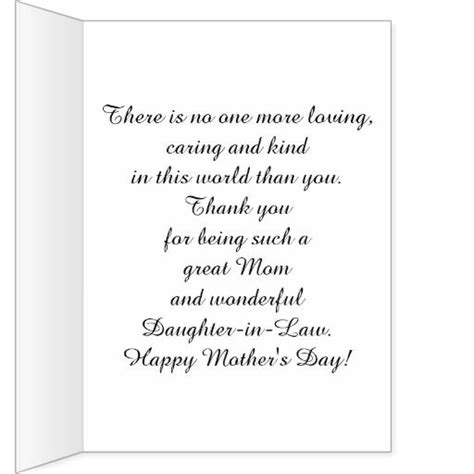 Daughter In Law Happy Mothers Day Flowers Card Zazzle Birthday Greetings For Mother
