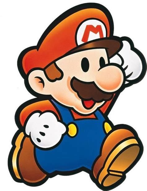 Paper Mario Nintendo 64 Artwork Including Characters Bosses Enemies
