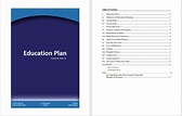 Education Plan Template - Word Templates for Free Download