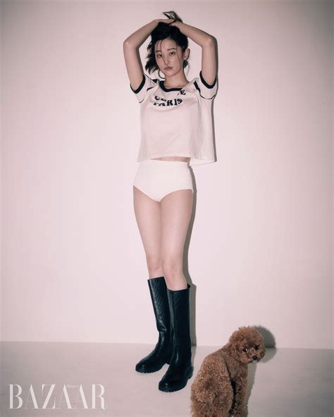 Korean Photoshoots Jeon Jong Seo Harper S Bazaar Magazine July Issue