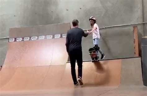 I was on an airplane with a guy once who looked kind of like. Tony Hawk shared a really sweet video of his young ...