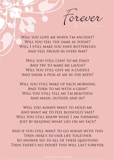 Forever Marriage Poem Wedding Vows Art Print Personalized Name Love