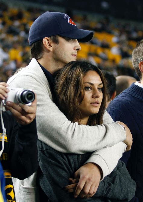 mila kunis and ashton kutcher joke about a sex tape but are they serious — video