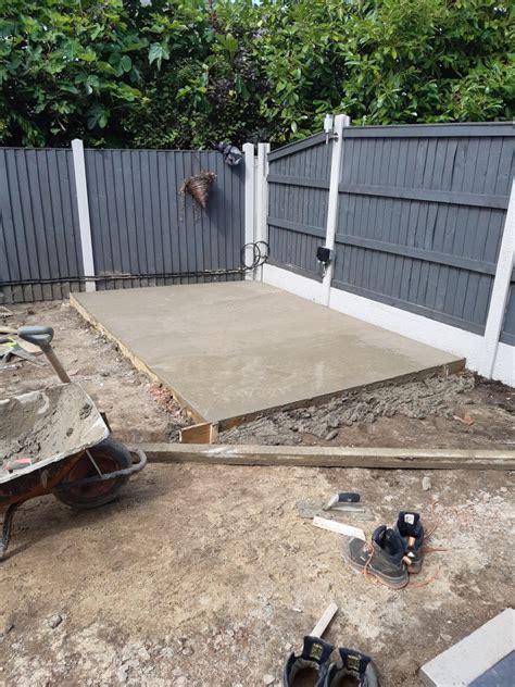 How To Build A Concrete Base For A Wooden Shed Hankintech