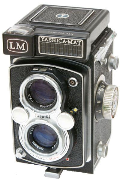 Yashica Mat Lm 1958 1962 Twin Lens Reflex Camera Made In Japan