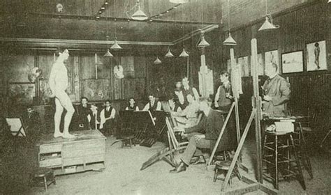 Robert Henris Life Drawing Class At The New York School Of Art 190304