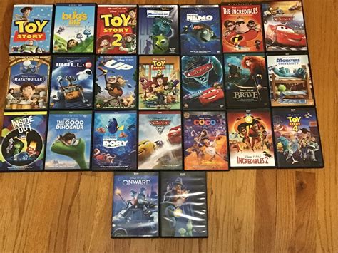 Disney Pixar 23 Dvds Collection Fandom