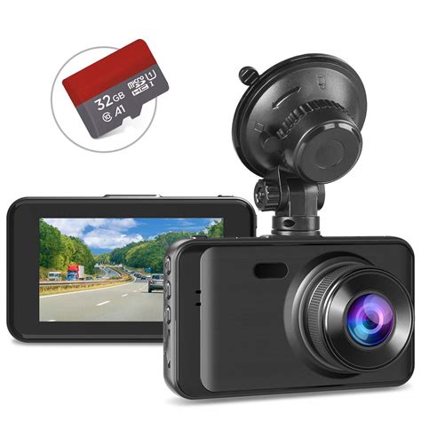 Buy Dash Cam With Sd Card 1080p Fhd Dashcam Front Dash Cams Dvr Dashboard Camera Dash Camera