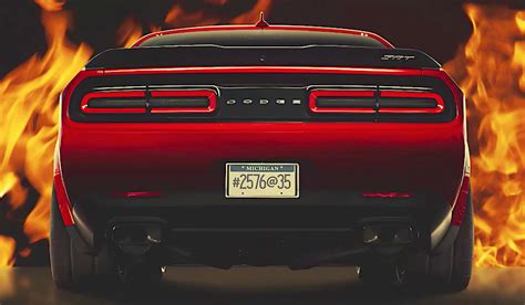 Heres The Newest 2018 Dodge Challenger Srt Demon Video Hellacious