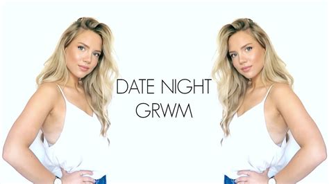 Date Night Hair And Makeup 3 Outfits Youtube