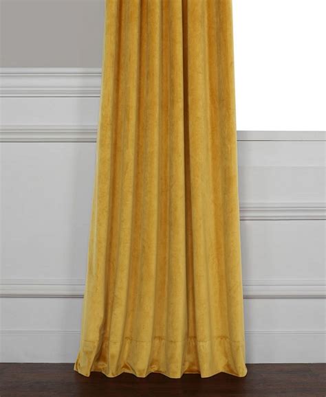 Exclusive Fabrics And Furnishings Heritage Plush Velvet Panel 50 X 84
