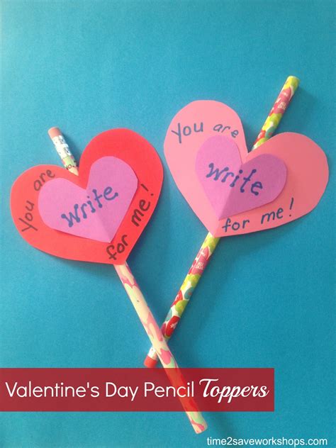 Check spelling or type a new query. Homemade Valentine Ideas: DIY Valentine's Day Pencil Toppers - Kasey Trenum