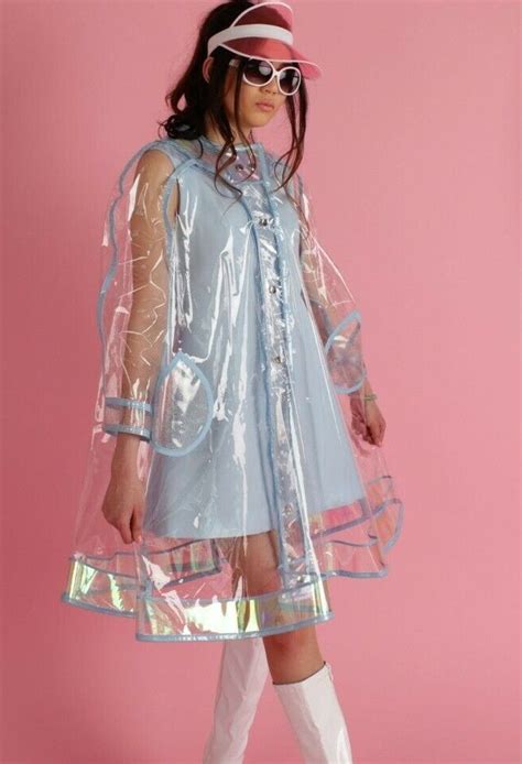 Pin By VINYL ENAMERU LOVE On Clear Vinyl Fashion Clear Raincoat