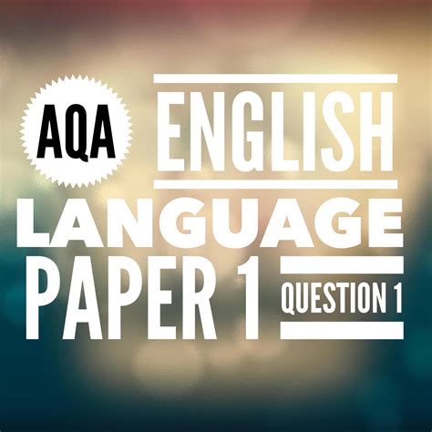 A fantastically detailed aqa english language paper 1 section b or question 5 knowledge organiser / revision mat that includes a step by step approach to descriptive writing, creative and narrative writing questions (q5), scaffolded answers, sentence starters, key vocabulary, understanding structure and structural features, exploring genre, using punctuation, reflecting on spelling and. AQA GCSE English Language Paper 1 Question 1 (2017 exam ...
