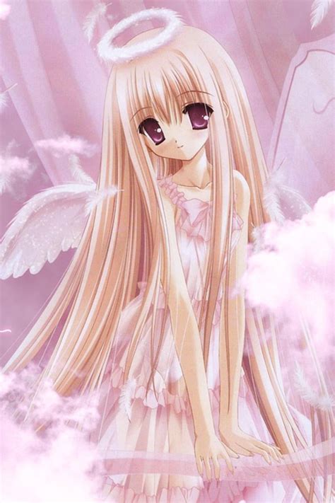 Download Anime Angel Girl Wallpaper Iphone Anime Angel Wallpaper