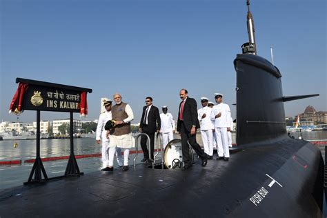 Ins Kalvari First Indian Made Scorpene Class Submarine Commissioned
