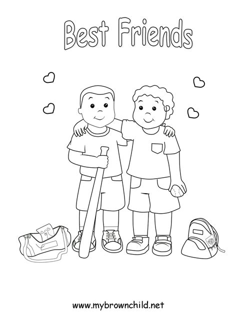 Get crafts, coloring pages, lessons, and more! Coloring Pages For Friends - Coloring Home