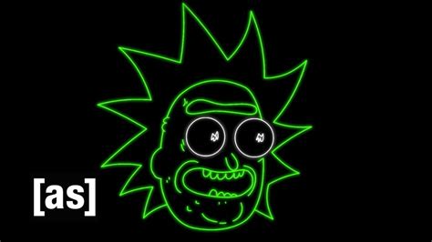 Neon Morph Rick And Morty Adult Swim Youtube