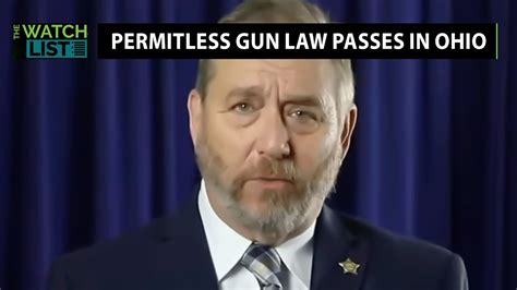 Ohio Governor Passes Permitless Gun Law Youtube