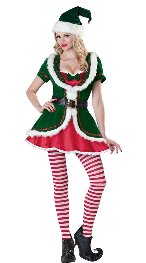 Deluxe Holiday Honey Elf Costume Christmas Elf Costume Costumes For