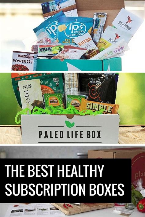 Best Healthy Subscription Boxes Healthy Subscription Box
