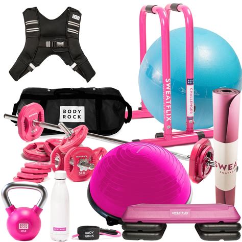 The Bodyrock Complete Home Gym Bundle Completehomegym No Equipment