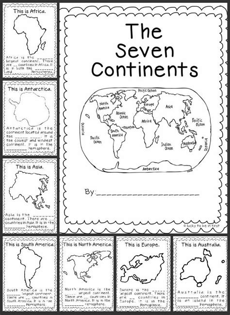Continents And Oceans Worksheet 1st Grade Try This Sheet