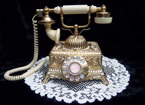 Vintage Working French Victorian Princess Style Rotary Phone Etsy