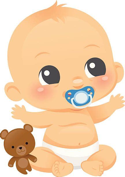 Cute Baby Boy Vector Art Illustration Baby Illustration Boy Cartoon
